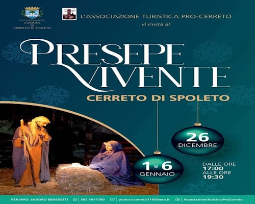  spielplan Lebendige Krippe in Cerreto di Spoleto - Cerreto di Spoleto 